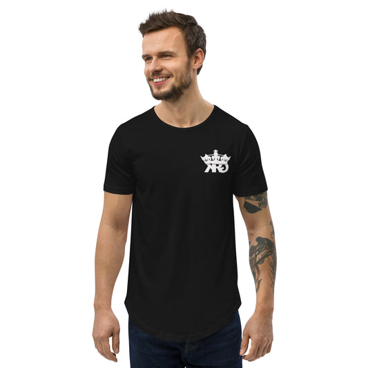 KRG Men's Curved Hem T-Shirt