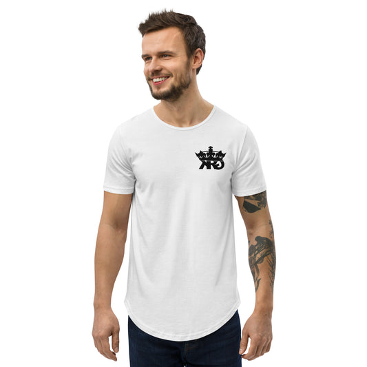 KRG Men's Curved Hem T-Shirt